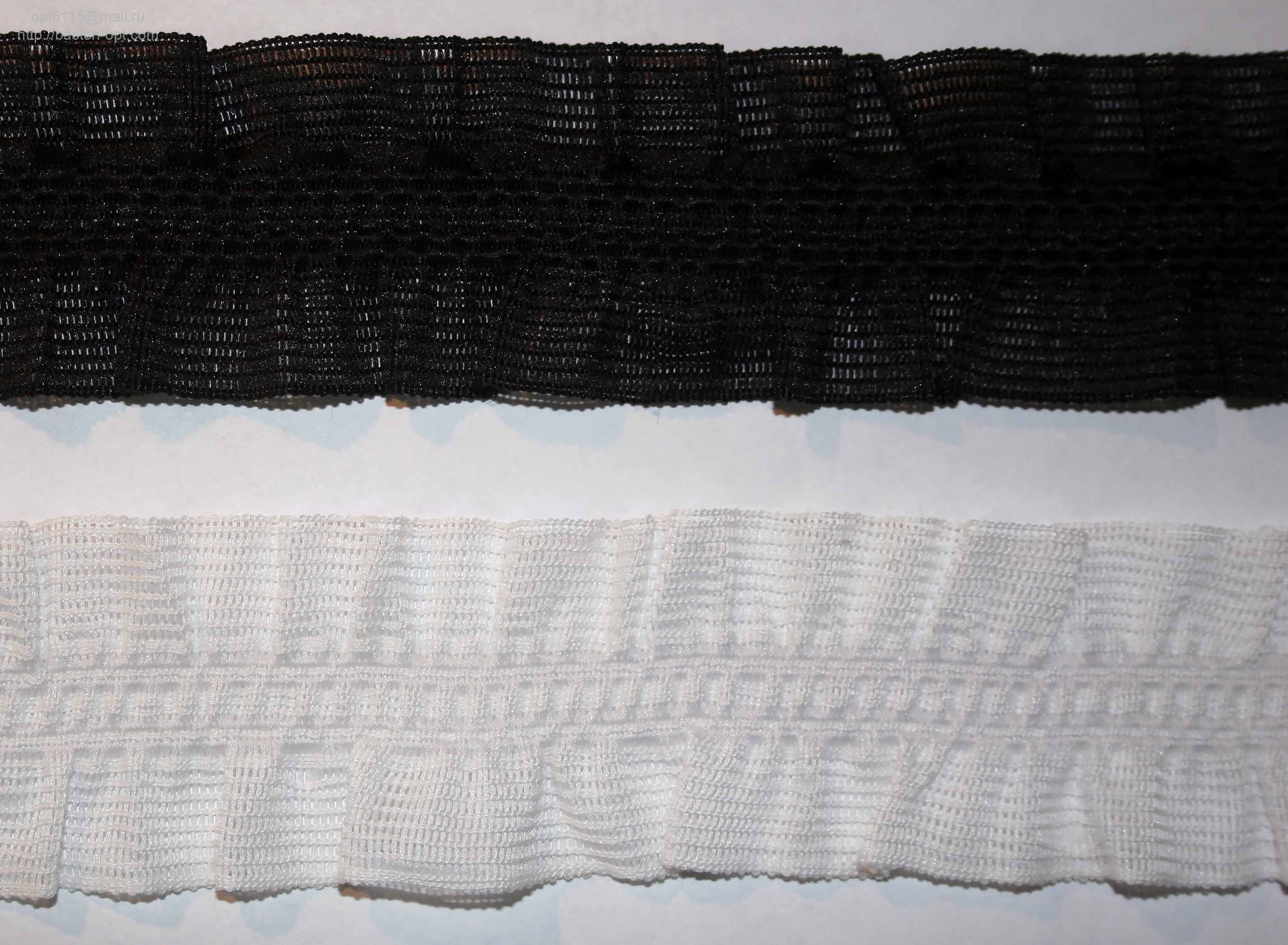 Рюш РППС-40 (черный, белый)