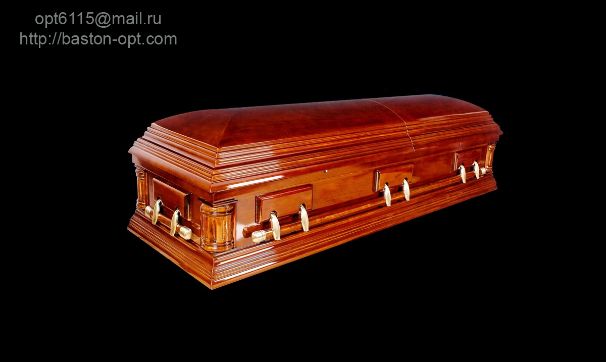 Элитный гроб Нормандский (орех)