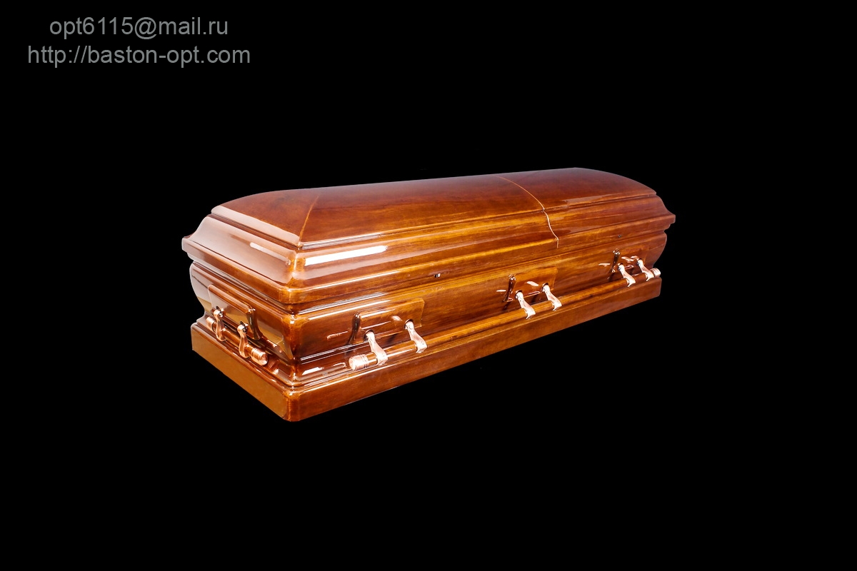 Элитный гроб Сенатор (орех)